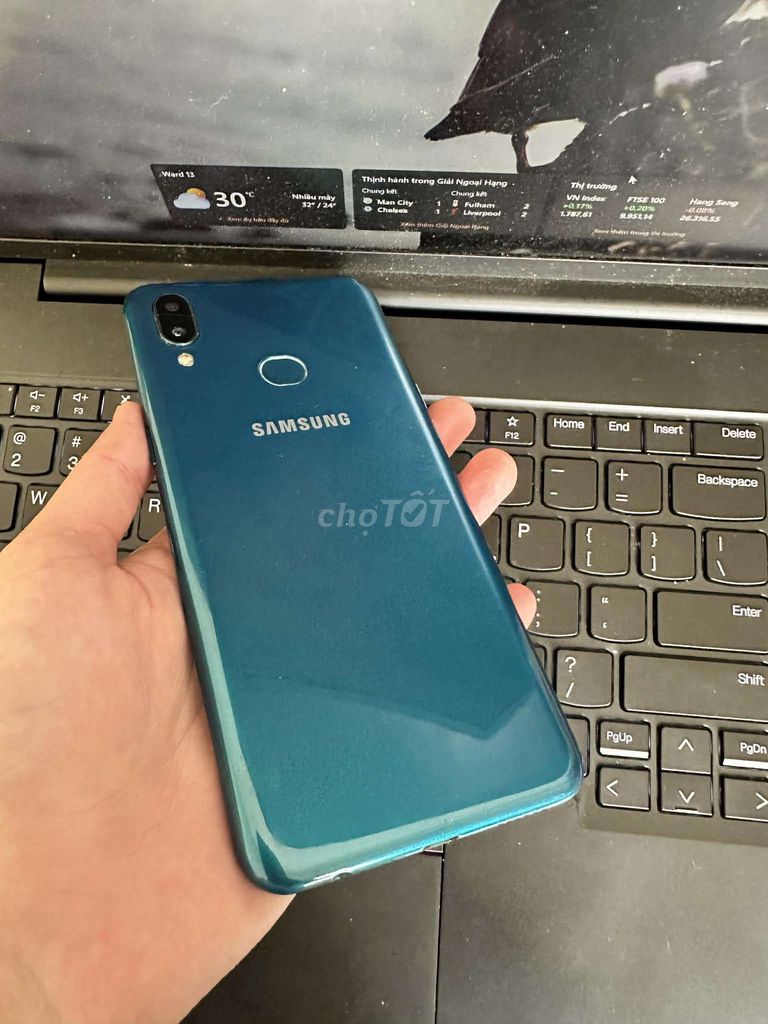 Samsung A10s màu Xanh. Mua bán Điện thoại tại Quận 6 Tp Hồ Chí Minh được đăng bởi Lê Trang hình 1