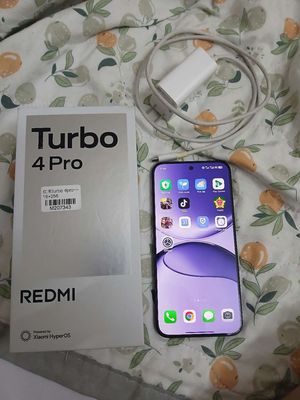 Xiaomi Turbo 4 Pro 16GB/256GB màu đen,rom nội địa