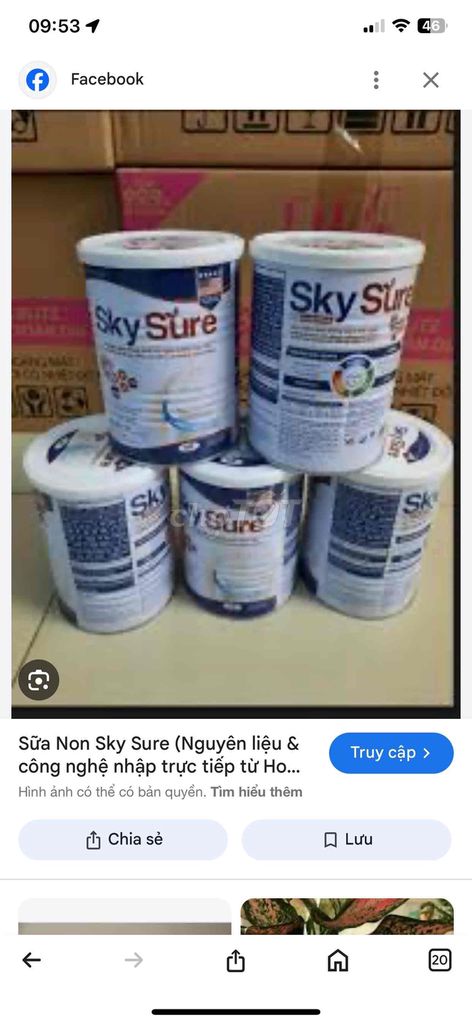 Sữa SKy sure plus