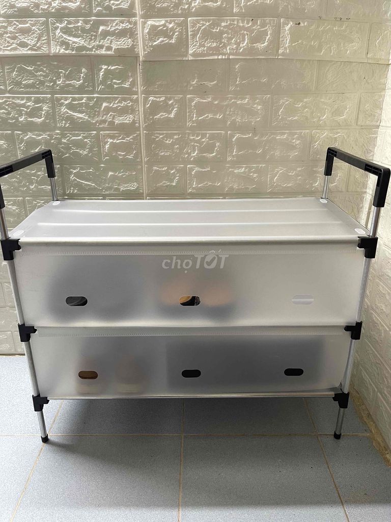 Kệ giày dép Inox 304 Tre 3 tầng 70x31x70cm. Mua bán Tủ, kệ gia đình tại Quận Hoàn Kiếm Hà Nội được đăng bởi nguyên ngoc long hình 1
