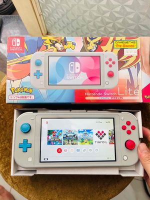 Nintendo Switch Lite Pokemon modchip Fullbox 128GB. Mua bán Thiết bị chơi game tại Quận 8 Tp Hồ Chí Minh được đăng bởi school stone