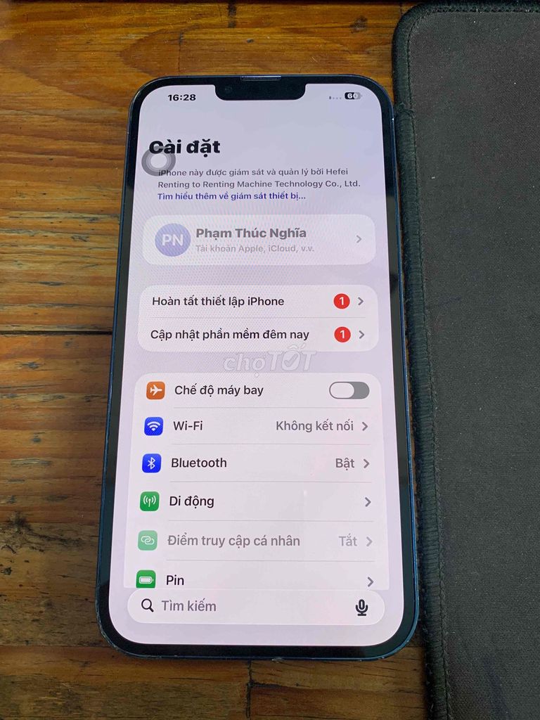 Apple iPhone 13 Pro Max 128GB Xanh. Mua bán Điện thoại tại Quận Bình Thạnh Tp Hồ Chí Minh được đăng bởi Cầm Đồ Anh Phát hình 1