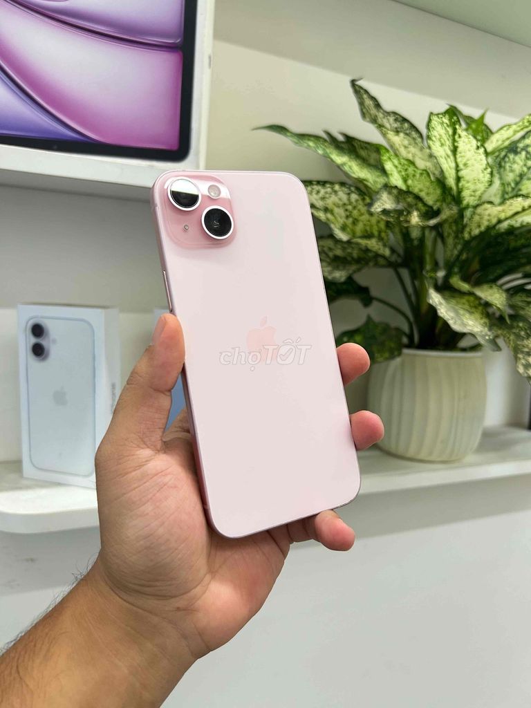 iPhone 15 Plus 128GB Hồng . Hỗ trợ góp 0.đ. Mua bán Điện thoại tại Quận Thanh Xuân Hà Nội được đăng bởi H iStore hình 1