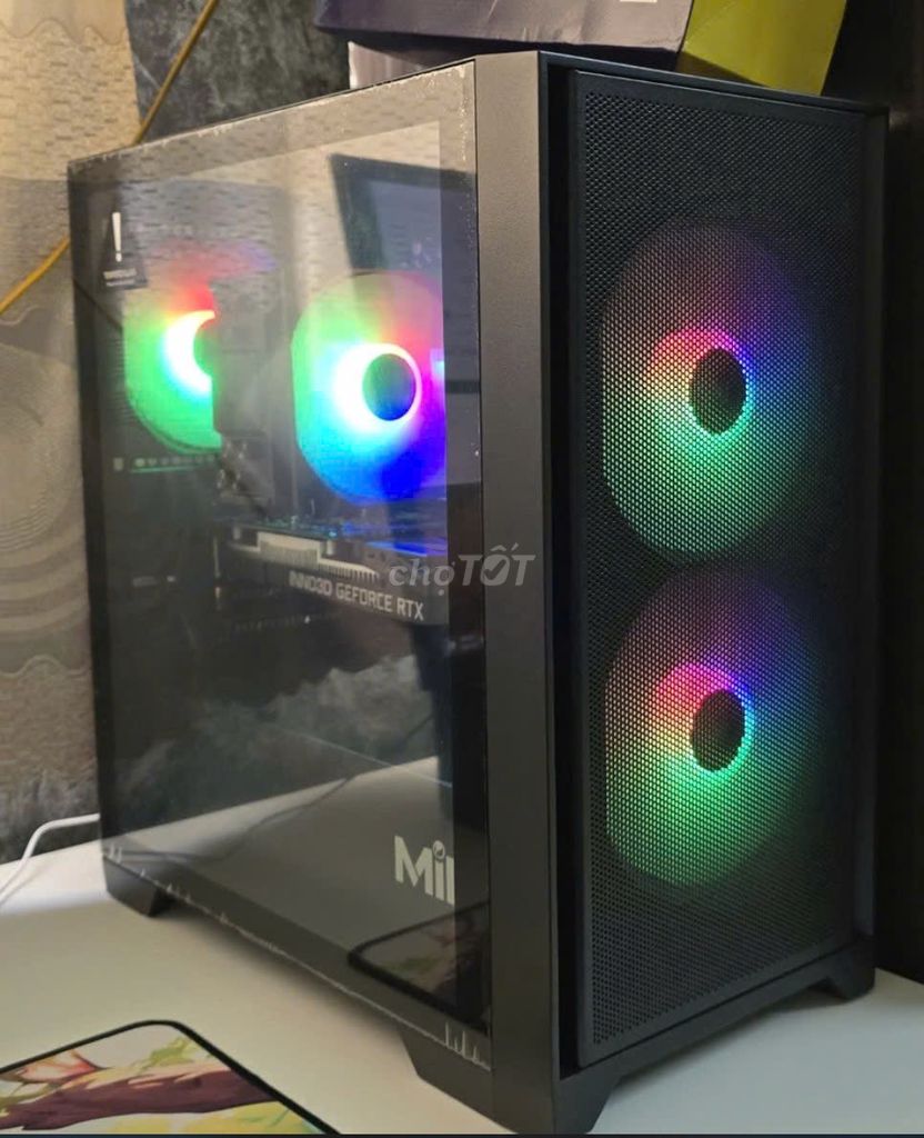 Intel i7-8700K GTX 1650 16GB/SSD 240GB Đen. Mua bán Máy tính để bàn tại Thành phố Vũng Tàu Bà Rịa - Vũng Tàu được đăng bởi Sang Nguyễn hình 1