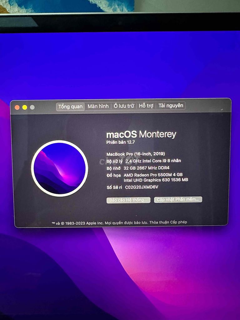 cần bán mac pro 2019
