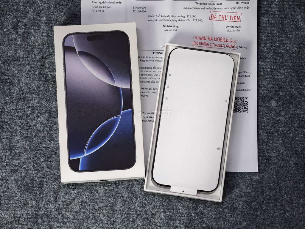 IPhone 16 Pro Max 256GB VN/A 99% fullbox có gl. Mua bán Điện thoại tại Quận 7 Tp Hồ Chí Minh được đăng bởi TMH hình 1