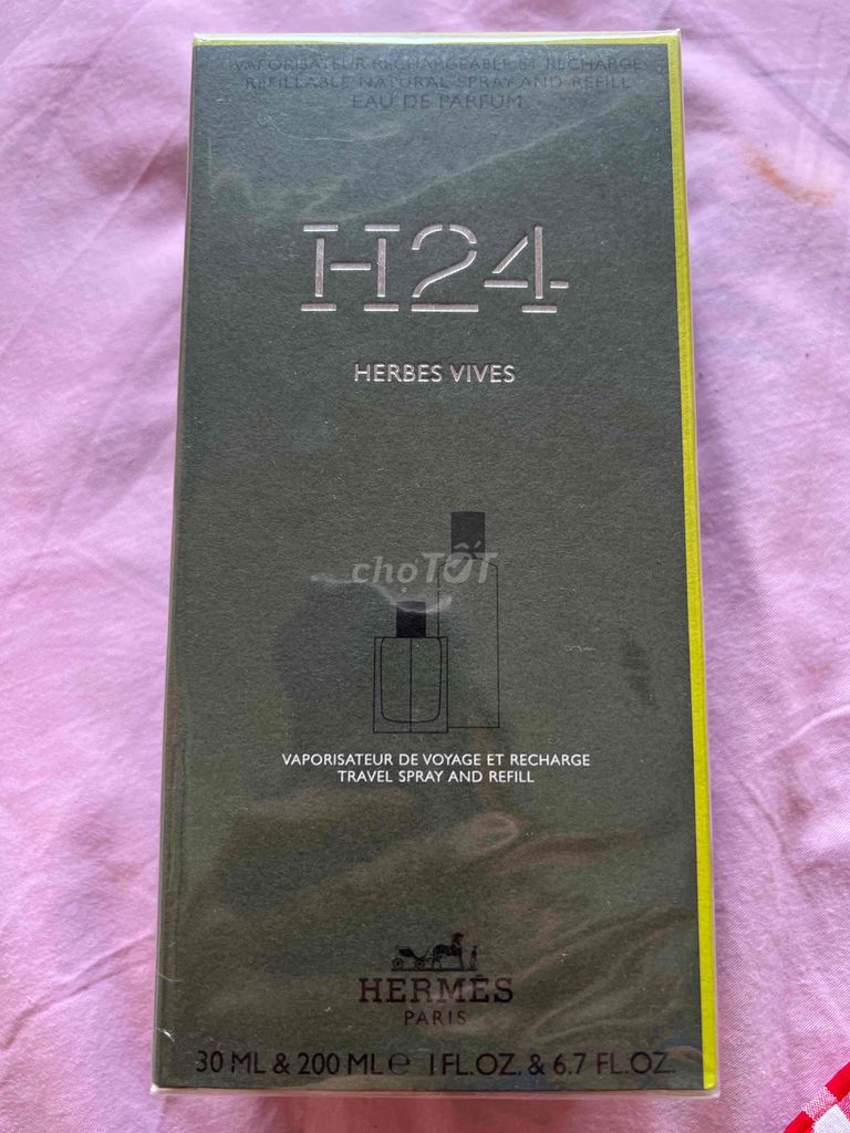 Nước hoa Hermes H24 Nam 200ml & 30ml. Mua bán Nước hoa tại Quận 12 Tp Hồ Chí Minh được đăng bởi Long hình 1