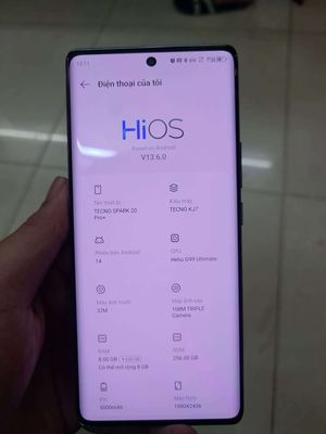 Techno spark 20pro+. Mua bán Điện thoại tại Quận Tân Bình Tp Hồ Chí Minh được đăng bởi Thành Đạt