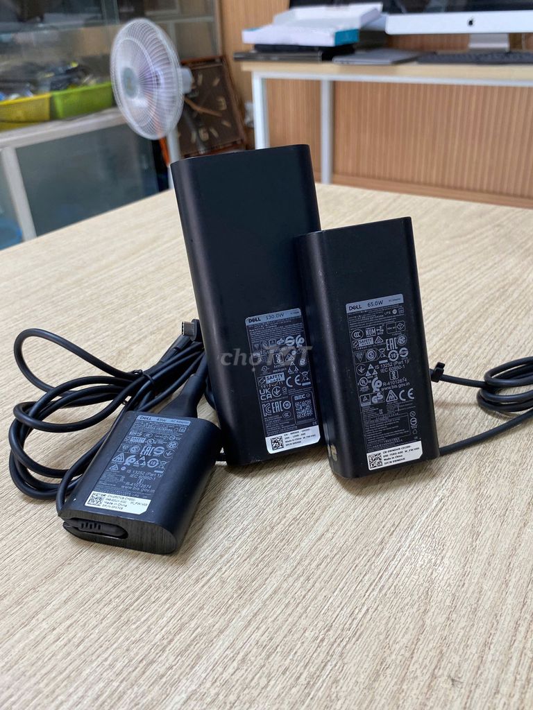 Sạc Laptop Dell Type-C 45W/65W/130W ZIN THÁO MÁY. Mua bán Phụ kiện (Màn hình, Chuột...) tại Quận Thanh Khê Đà Nẵng được đăng bởi Laptop 2nd bao bền giá rẻ  hình 1