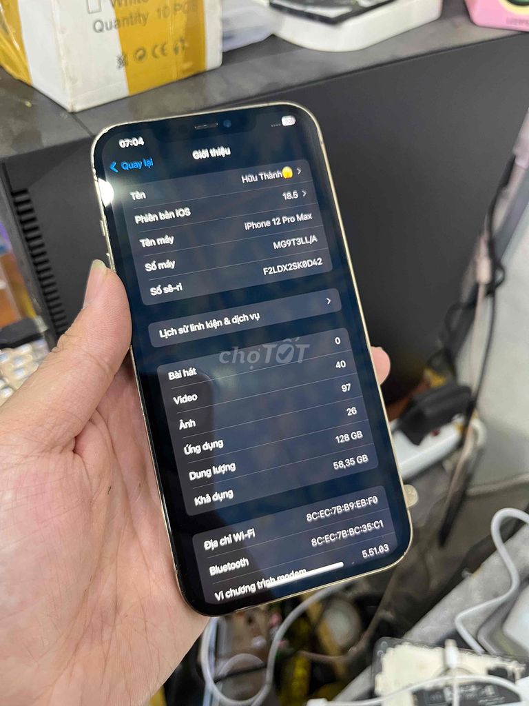 iPhone 12 Pro Max 128GB Vàng. Mua bán Điện thoại tại Thành phố Thủ Dầu Một Bình Dương được đăng bởi Bảo hình 1
