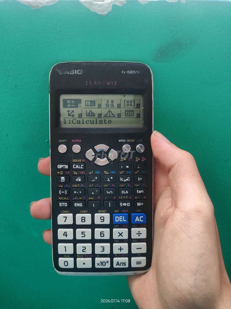 Máy tính khoa học Casio FX-580VN đã sử dụng. Mua bán Đồ dùng văn phòng tại Quận Gò Vấp Tp Hồ Chí Minh được đăng bởi Quí Bửu hình 1