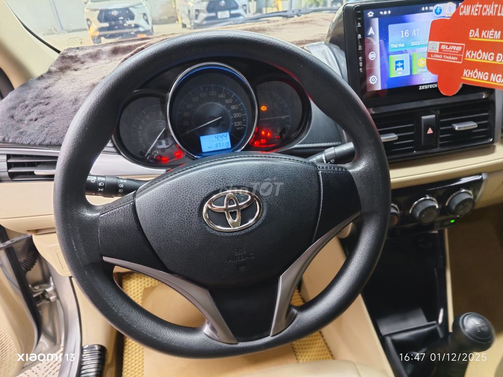 Bán Toyota Vios 1.5E MT đời 2017 Nguyên Zin ĐẸPPP. Mua bán Ô tô tại Huyện Long Thành Đồng Nai được đăng bởi Lương Toyota Xe Đã Qua Sử Dụng Chính Hãng  hình 16