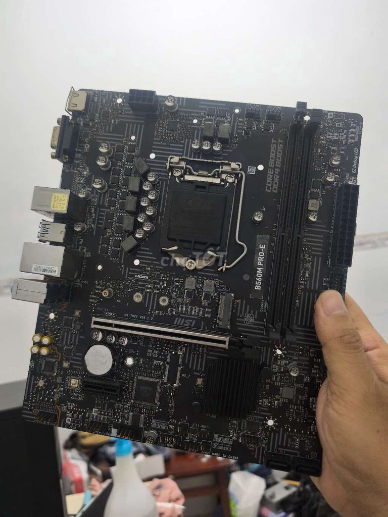 Main MSI B560M PRO-E. Mua bán Linh kiện (RAM, Card...) tại Huyện Long Hồ Vĩnh Long được đăng bởi Đồ cũ thanh lý hình 1