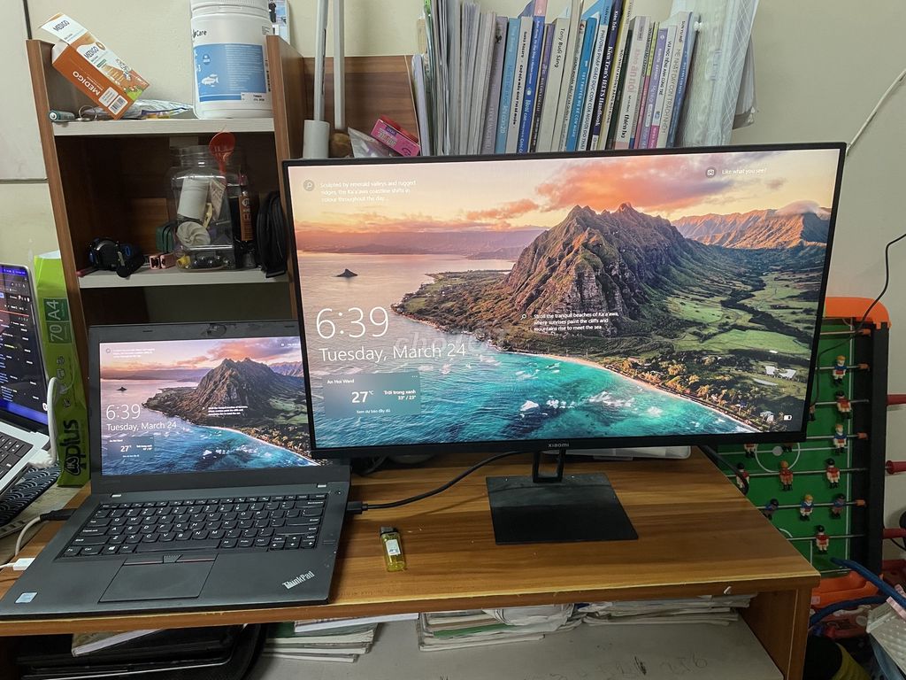 Màn hình Xiaomi A27i 27 inch còn BH 16 tháng. Mua bán Phụ kiện (Màn hình, Chuột...) tại Thành phố Bến Tre Bến Tre được đăng bởi Thiện hình 1