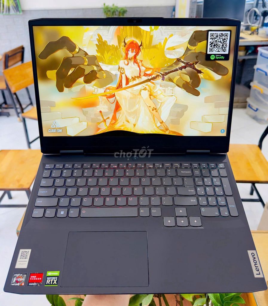 Lenovo Ideapad Gaming 3 R5-6600H 16GB/512GB RTX 3050Ti 15.6 inch. Mua bán Laptop tại Thành phố Thủ Đức Tp Hồ Chí Minh được đăng bởi Hội Đồ Điện Tử hình 1