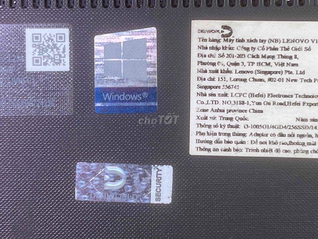 Lenovo IdeaPad 3 i3-10th Gen 4GB/256GB SSD Xám. Mua bán Laptop tại Quận Hải Châu Đà Nẵng được đăng bởi Hoàng Hải hình 1