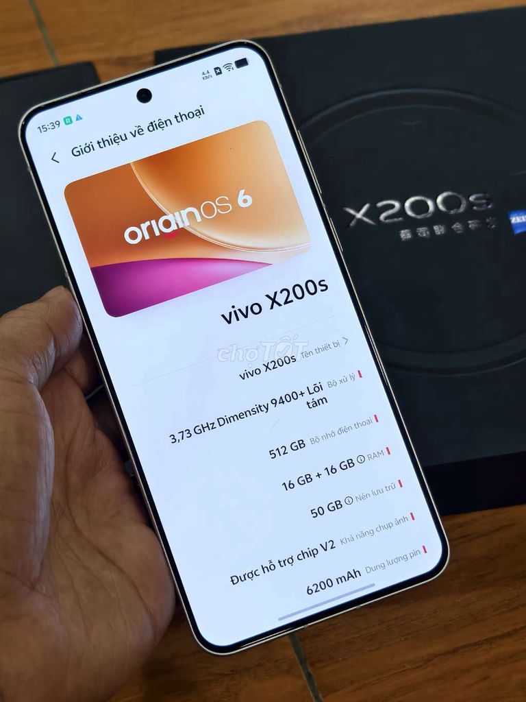 Vivo X200s 16GB/512GB Trắng. Mua bán Điện thoại tại Quận Hai Bà Trưng Hà Nội được đăng bởi Huy Máy Tàu hình 1