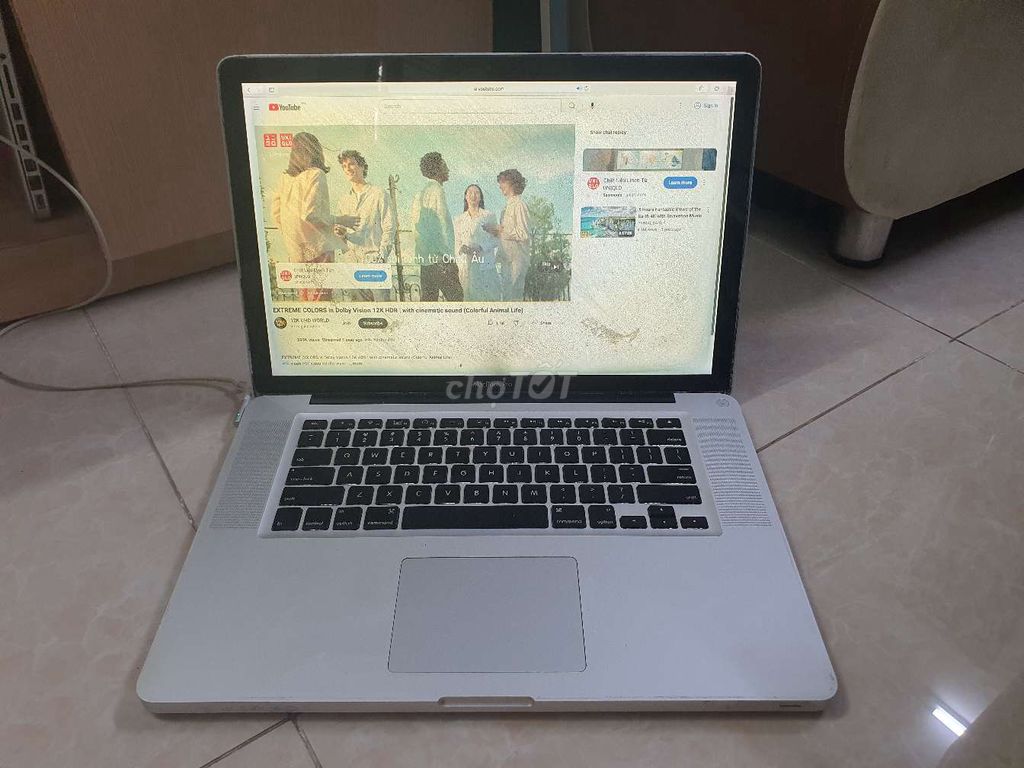 Macbook pro 2009 A1286 15 inch 2.66g 4g 250g. Mua bán Laptop tại Quận Gò Vấp Tp Hồ Chí Minh được đăng bởi Nguyen Duc Tuan hình 2