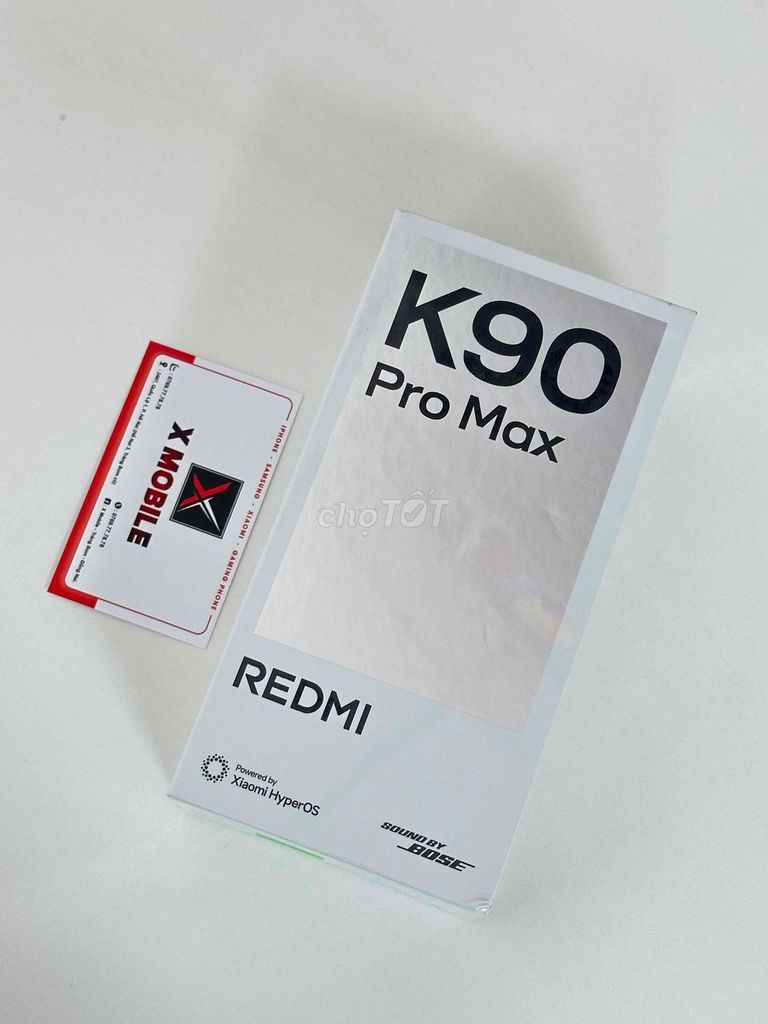 REDMI K90 PRO MAX 12/256 NEWSEAL CHIP CỰC MẠNH. Mua bán Điện thoại tại Huyện Trảng Bom Đồng Nai được đăng bởi X Mobile Trảng Bom hình 1