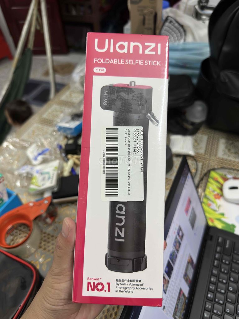 Gậy selfie Ulanzi MT98 Đen 57cm newseal. Mua bán Sở thích khác tại Quận 7 Tp Hồ Chí Minh được đăng bởi Lê Đức hình 1