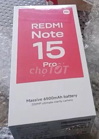 Xiaomi Redmi Note 15 Pro 12GB/256GB Đen new seal. Mua bán Điện thoại tại Thành phố Thủ Đức Tp Hồ Chí Minh được đăng bởi Kaito hình 1