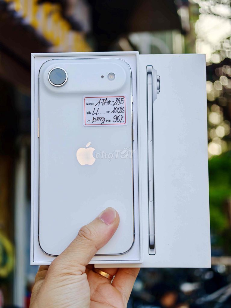 iPhone 17Air 256GB Trắng LL/A Fullbox như mới. Mua bán Điện thoại tại Quận Đống Đa Hà Nội được đăng bởi Lâm Bảo Tuyên hình 1