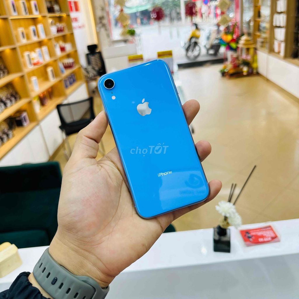 🍎iPhone XR 128GB Blue hình thức 98% P100👇