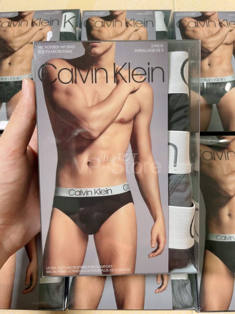 Quần lót nam Calvin Klein Pack 3 chính hãng