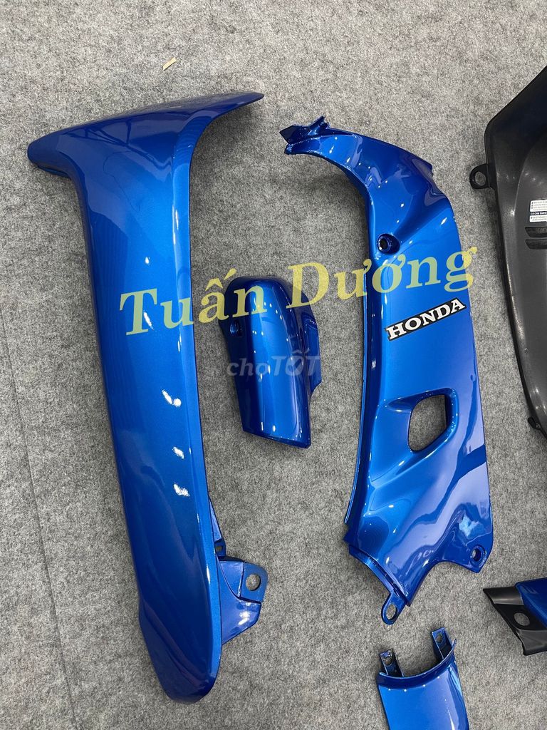 Dàn Áo Xe Wave Anpha Màu Xanh Dương Hàng Mới Đét. Mua bán Phụ tùng xe tại Quận Hà Đông Hà Nội được đăng bởi Phụ Tùng Xe Tuấn Dương hình 2