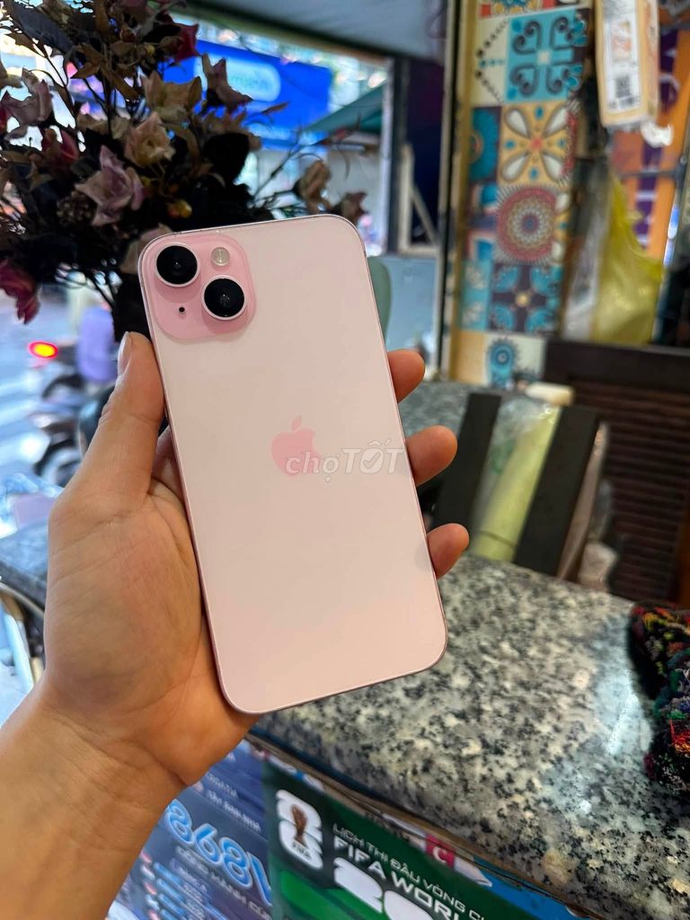 Apple iPhone 15 Plus 128GB Hồng 98%. Mua bán Điện thoại tại Quận 10 Tp Hồ Chí Minh được đăng bởi Hội Đồ Điện Tử hình 1