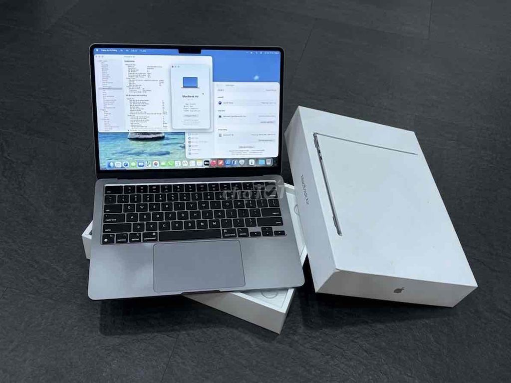 Apple Macbook Air M2 512GB Xám. Mua bán Laptop tại Quận Thanh Xuân Hà Nội được đăng bởi quỳnh chi hình 1