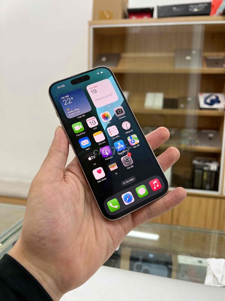 iPhone 15 Pro QTE 128G. 99% Có Khay Sim Zin Áp Ful