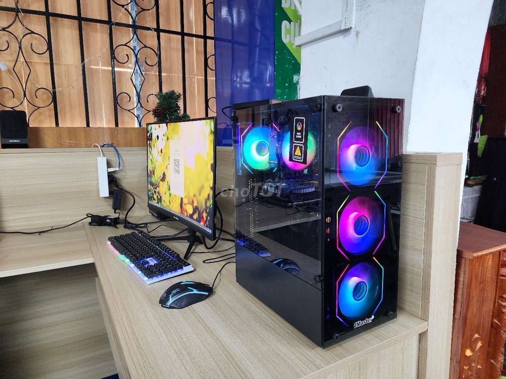 Bộ I5-9400,R16G,Vga Rời 4G,24in 100hz New Gaming‼️