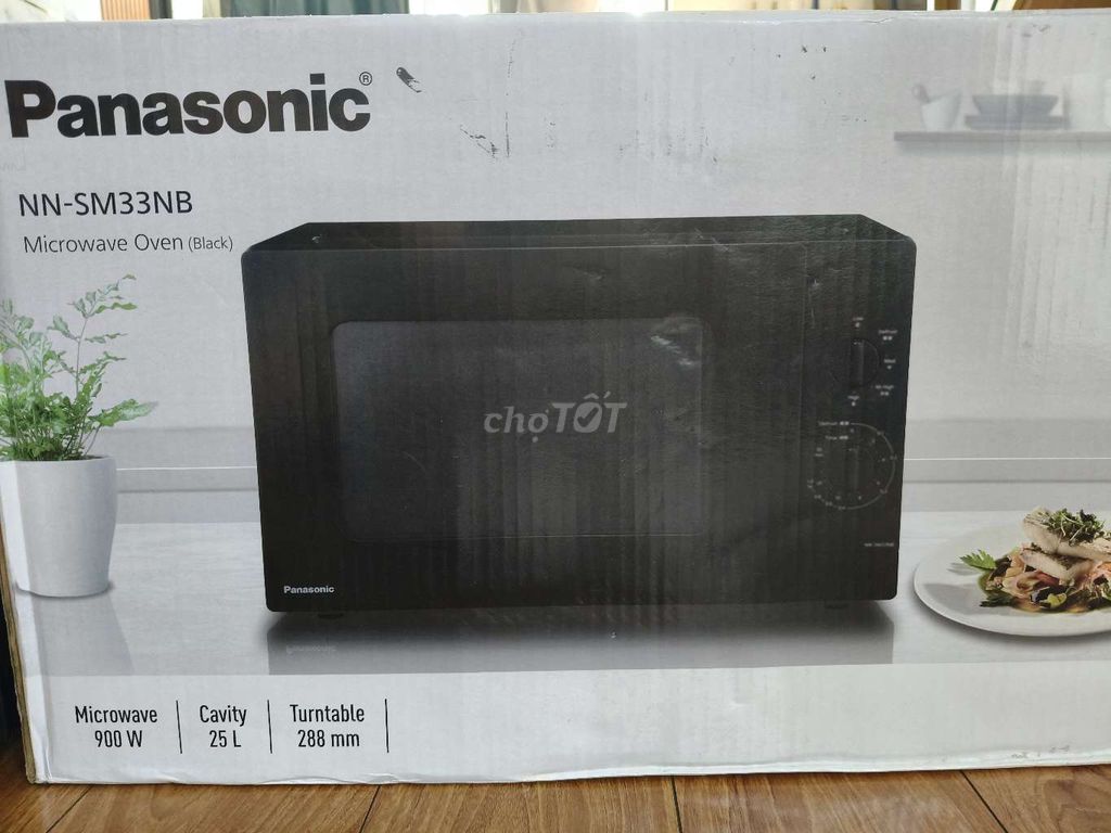 Lò vi sóng Panasonic NN-SM33NBYUE Đen. Mua bán Bếp, lò, đồ điện nhà bếp tại Thành phố Thủ Đức Tp Hồ Chí Minh được đăng bởi Thăng hình 1