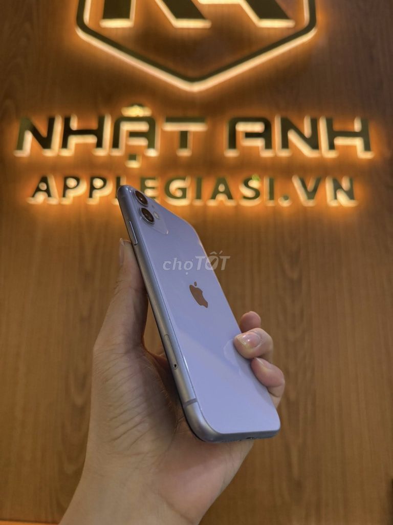 Apple iPhone 11 64GB Tím Đã sử dụng. Mua bán Điện thoại tại Quận Gò Vấp Tp Hồ Chí Minh được đăng bởi Nguyễn Thị Thu Hiền hình 1