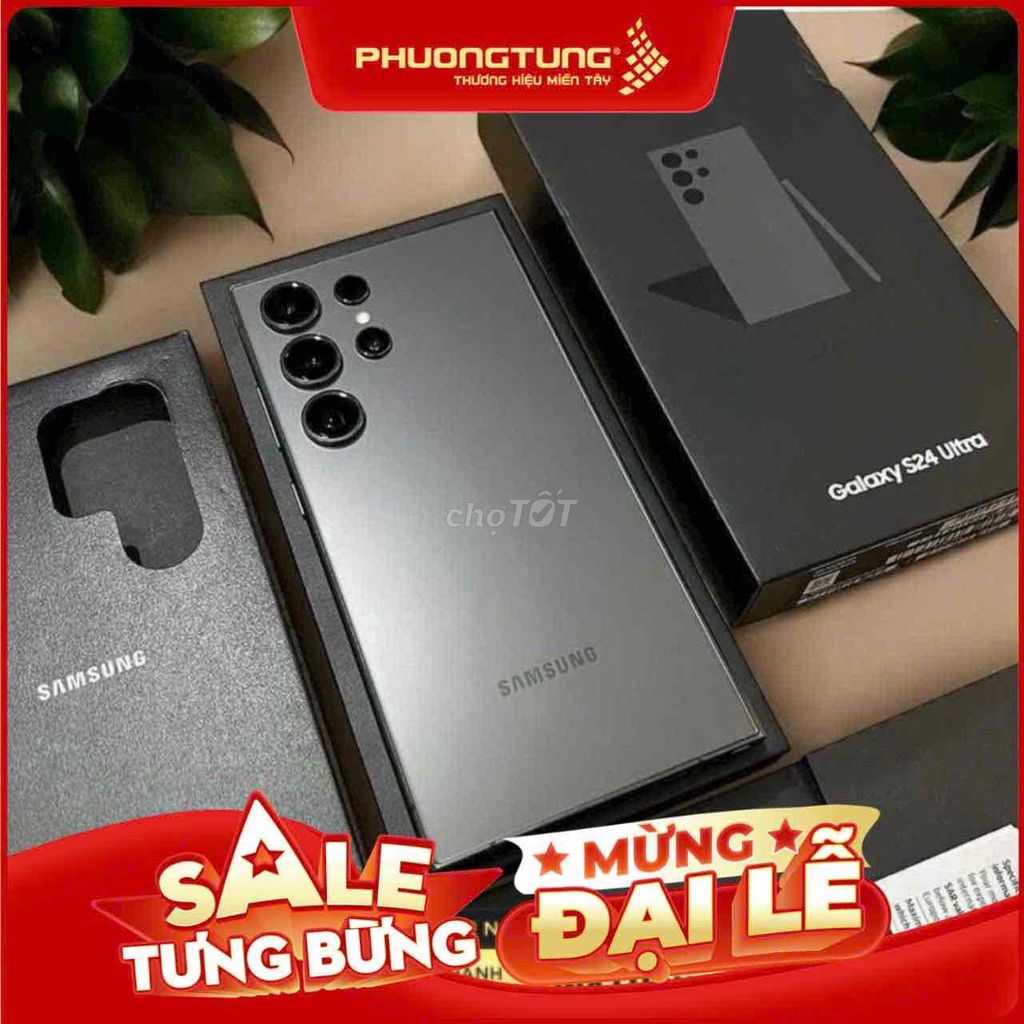 Samsung Galaxy S24 Ultra 512GB Xám. Mua bán Điện thoại tại Thành phố Long Xuyên An Giang được đăng bởi Phương Tùng  Mobile Long Xuyên hình 1