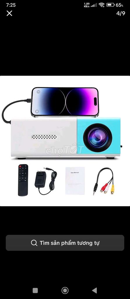 Máy chiếu mini Có dây Nhỏ gọn. Mua bán Đồ dùng văn phòng tại Quận Kiến An Hải Phòng được đăng bởi Cường kc Phạm hình 1