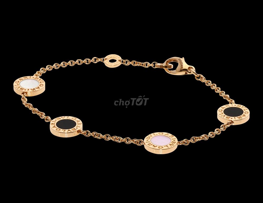 Lắc Tay Nữ BVLGARI Vàng Hồng 18k Chính Hãng