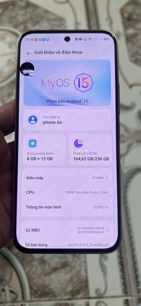 Nubia Z2468N 256GB Vàng. Mua bán Điện thoại tại Quận Hoàng Mai Hà Nội được đăng bởi Hà Hến hình 1