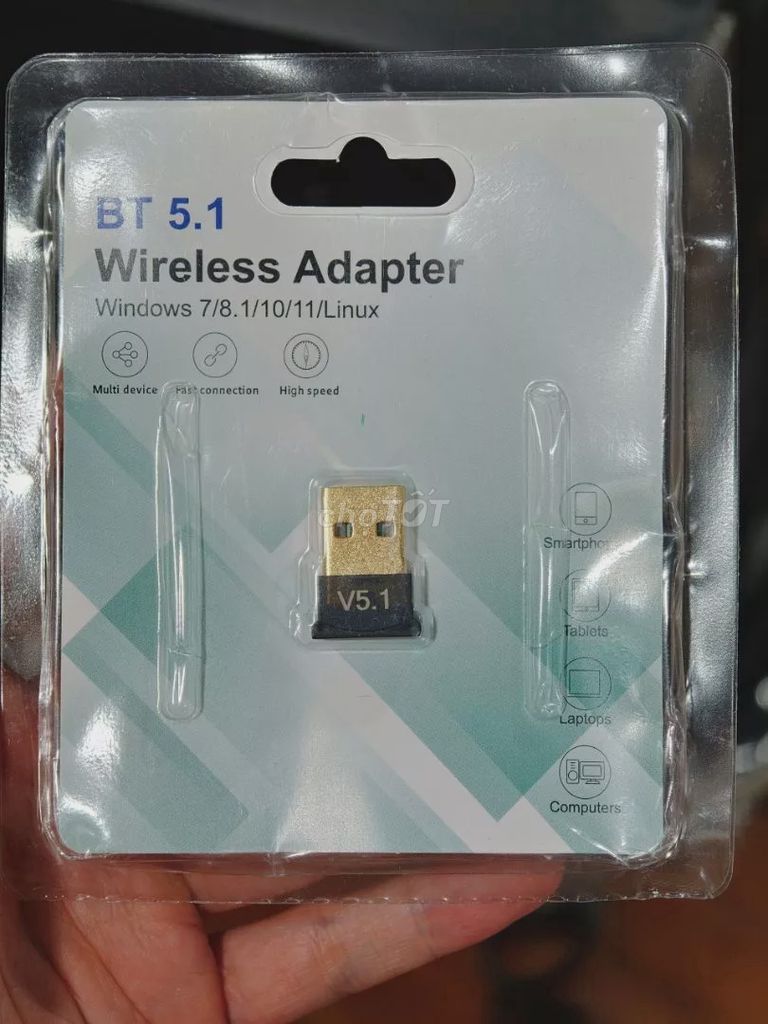 USB Bluetooth 5.0 Dùng Cho Máy Tính Laptop, PC. Mua bán Phụ kiện (Màn hình, Chuột...) tại Quận Thanh Khê Đà Nẵng được đăng bởi  MÁY TÍNH pc hình 1