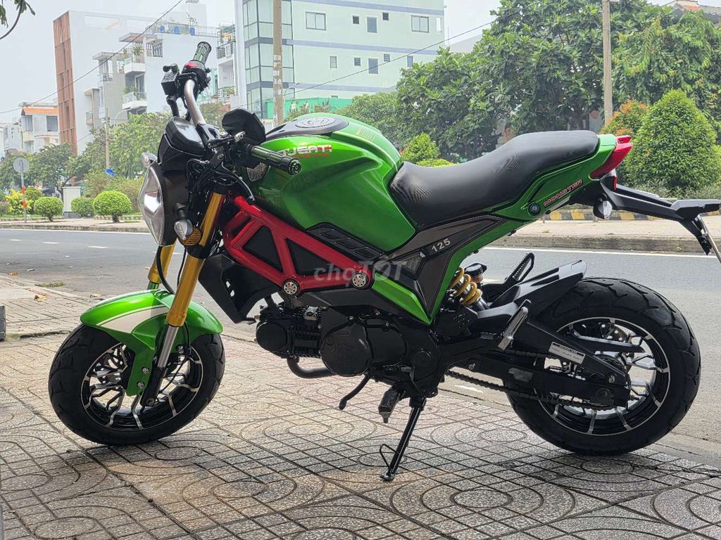 Монстр Дукати 110 2025 Зеленый 159 км