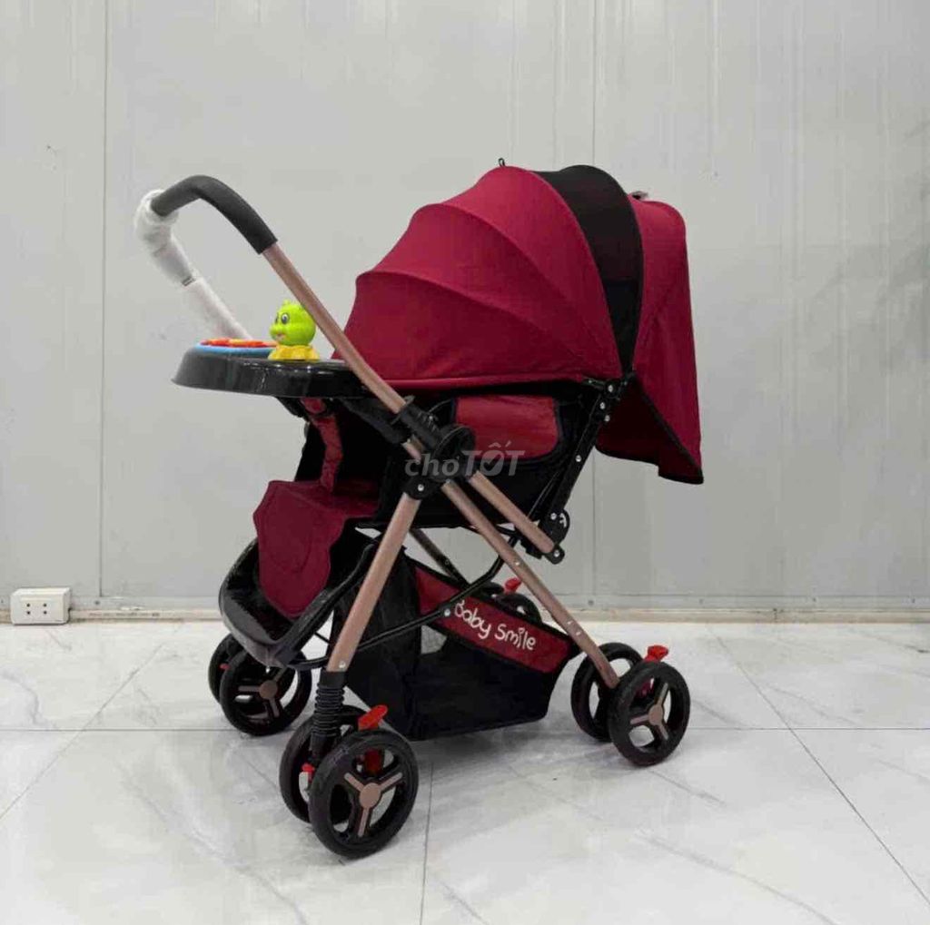 Xe đẩy em bé Baby Smile Đỏ. Mua bán Mẹ và bé tại Huyện Gia Lâm Hà Nội được đăng bởi T hình 1