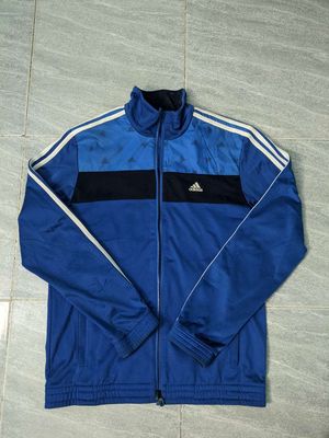 Áo khoác Adidas xanh 3 sọc form M
