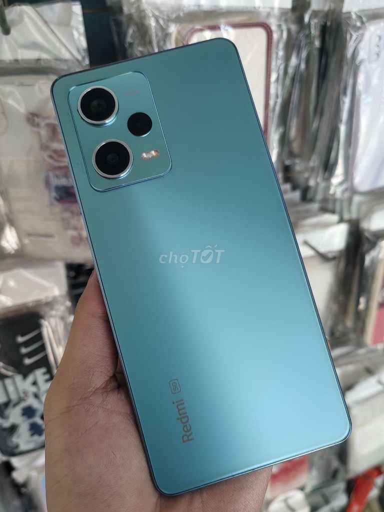Xiaomi Redmi Note 12 Pro 5G Xanh ngọc. Mua bán Điện thoại tại Quận Cẩm Lệ Đà Nẵng được đăng bởi Chính Mobile hình 1