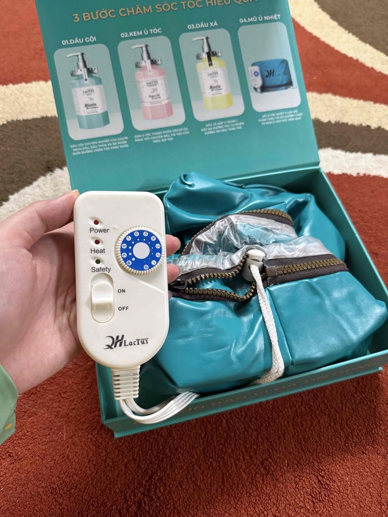 Mũ ủ tóc QH Lactus Season 9. Mua bán Nội thất, đồ gia dụng khác tại Quận Hoàn Kiếm Hà Nội được đăng bởi Hằng Nguyễn hình 1