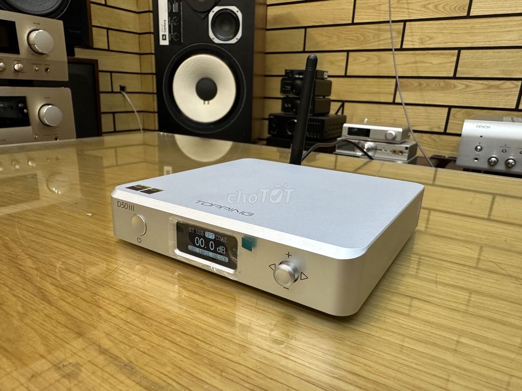 Đầu DAC Topping D50 III giải mã 32 bit chính hãng