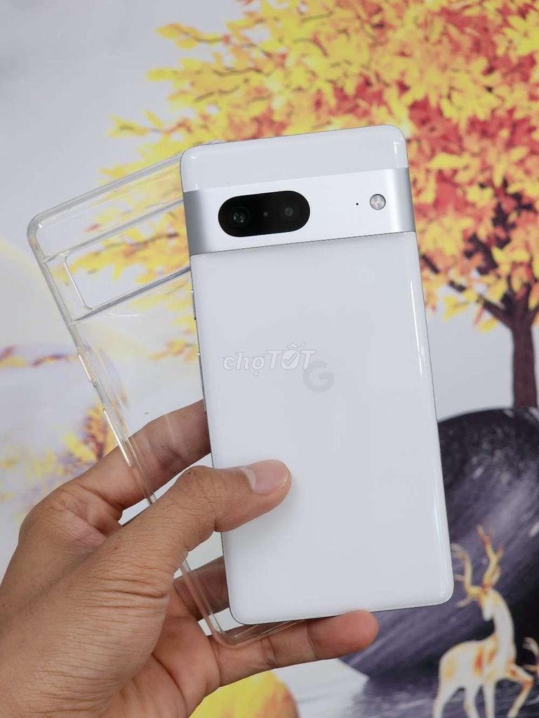 Pixel 7 5G Silver 128GB 99% chuẩn nguyên zin áp