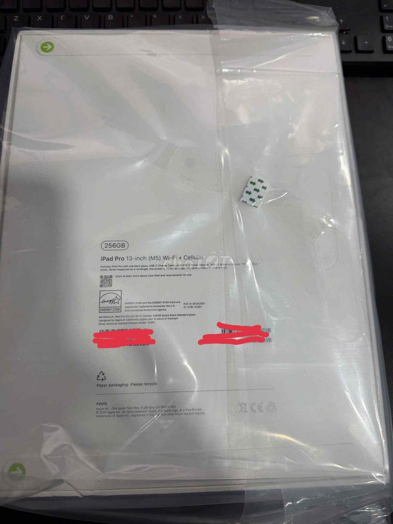 Apple iPad Pro M5 256GB Wifi + 5G Đen Mỹ. Mua bán Máy tính bảng tại Quận Tân Bình Tp Hồ Chí Minh được đăng bởi Nguyễn Thanh Vinh hình 1