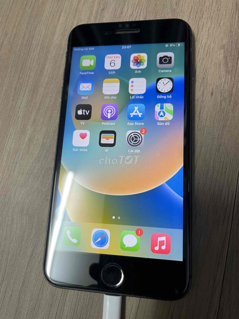 Apple iPhone 8 Plus 256GB Đen Đã sử dụng. Mua bán Điện thoại tại Quận Ninh Kiều Cần Thơ được đăng bởi Thuận Nguyễn hình 1
