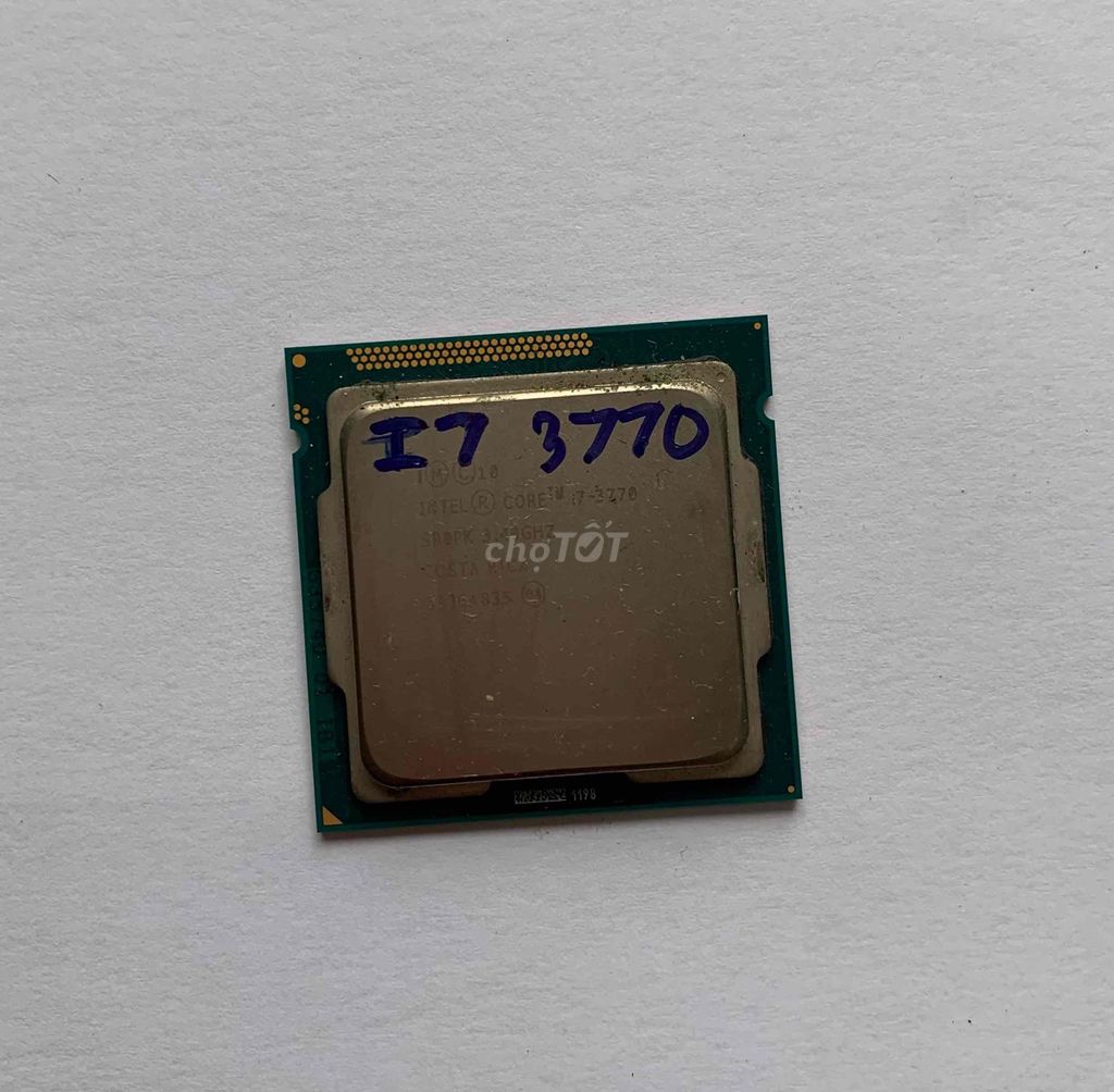 chip cpu i7-3770 (sk1155). Mua bán Linh kiện (RAM, Card...) tại Quận Tân Phú Tp Hồ Chí Minh được đăng bởi Nguyễn Phong hình 1